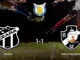 El Vasco da Gama consigue un empate a uno frente al Ceará