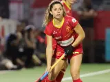 Georgina Oliva, jugadora de la selección española de hockey hierba.