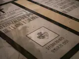 SEVILLA, 27.09.19 Imágenes de recirso de la tumba de Gonzalo Queipo de Llano y Sierra, enterrado en la basílica de la Macarena.
