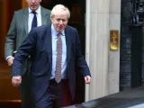 UK Prime Minister Boris Johnson in London