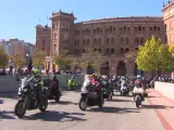 Motoristas se manifiestan contra los guardarraíles sin protección