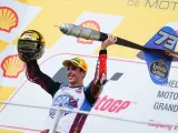 El piloto español Àlex Márquez (Estrella Galicia 0,0 Marc VDS), campeón del mundo de Moto2