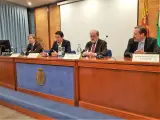 Sesión del Colegio de Médicos de Sevilla