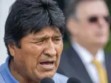 Bolivian former President Evo Morales in Mexico