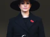 La duquesa de Sussex, Meghan Markle, en el Remembrance Day de 2019.