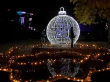 Luces de Navidad del Botánico de Madrid