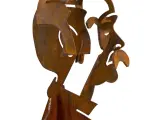 Busto de Labordeta, que se concede en los premios José Antonio Labordeta