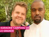 Kanye West organiza su karaoke 'carpool' con James Corden a lo grande