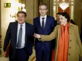 MAGDALENA VALERIO, HERNÁNDEZ DE COS Y JOSÉ LUIS ESCRIVÁ