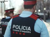 Agents de patrulla dels Mossos d'Esquadra.