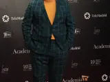 Brays Efe en la 21º gala de los Premios Iris de la Academia de la Televisión.