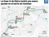 Ampliación línea 11 de Metro de Madrid.