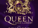 Cartel de la actuación de Queen en Madrid