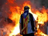 Tras la sentencia del 'procés' por parte del Tribunal Supremo, la ciudadanía catalana se echó a las calles colapsando Barcelona durante varios días para protestar contra los delitos de sedición.