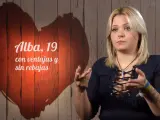 Alba, en 'First dates'.