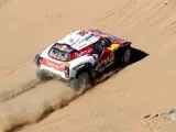 Carlos Sainz, durante el Dakar 2020.