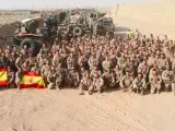 Soldados españoles destinados en Líbano.