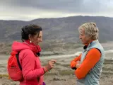 Ana Bot&iacute;n y Jes&uacute;s Calleja en Groenlandia.
