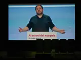 Imagen de Oriol Junqueras en el 28 Congrés Nacinal de ERC