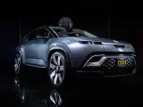El SUV Fisker Ocean de BMW presentado en el CES. /L.I.