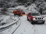 Las nieves afectan a varias carreteras y obligan decretar la Emergencia Situación 0 en Els Ports
