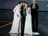 Celia Flores, Maria Esteve y Tamara Gades reciben el Goya de Honor otorgado a su madre Pepa Flores