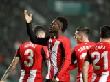 Iñaki Williams, durante un partido del Athletic.