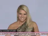Jessica Simpson, en una captura de vídeo de un reportaje de la revista People acerca de sus problemas de adicción