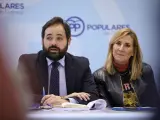 El presidente del PP de C-LM, Paco Núñez, en el Comité de Dirección del PP en Cuenca.