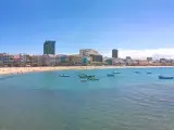 Playa de Las Canteras de Las Palmas de Gran Canaria