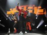 Daddy Yankee durante un concierto.