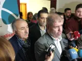 Los secretarios generales de CCOO y UGT, Unai Sordo y Pepe Álvarez, respectivamente.