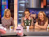 Cecilia Freire, Paula Echevarría y Marta Hazas en el programa 'El Hormiguero'