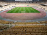 Estadio de la Cartuja, sede de las cuatro pr&oacute;ximas ediciones de la final de la Copa del Rey de f&uacute;tbol. Sevilla a 12 de febrero 2020