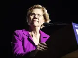 Elisabeth Warren, durante un discurso.