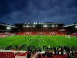 El público podrá asistir a Anfield a ver el Liverpool - Atlético de Madrid.