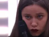 Eva en el pase de micros de la Gala 9 de 'OT 2020'.
