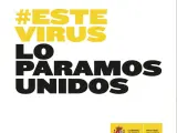 Campaña del Gobierno '#EsteVirusLoParamosUnidos'