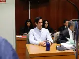 El acusado por el 'crimen de los tirantes', Rodrigo Lanza, durante el jucio celebrado en noviembre de 2019.