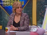 Cristina Pardo, en 'El hormiguero: Quédate en casa'.