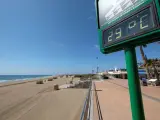 Playa de Maspalomas (Gran Canaria), desiertas durante Semana Santa por el estado de alarma del coronavirus.