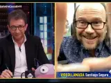 Santiago Segura, en 'El hormiguero: Quédate en casa'.