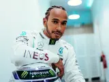 Lewis Hamilton, hexacampeón del mundo de Fórmula 1.