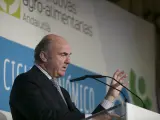 El exministro de Economía y actualmente vicepresidente del Banco Central Europeo, Luis de Guindos