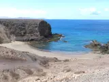 Calma y buen clima en la Playa de Papagayo (Lanzarote)
