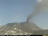 Imagen del volcán Etna en la mañana de este domingo.