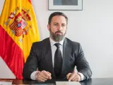 El presidente de Vox, Santiago Abascal. 15/4/2020