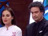 Pepe Rodríguez y Tamara Falcó, al borde de las lágrimas en ‘Masterchef’.