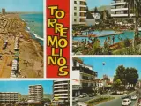 Postal tur&iacute;stica de los a&ntilde;os 70 de Torremolinos.