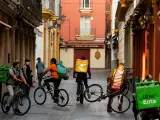 riders en Sevilla - coronavirus